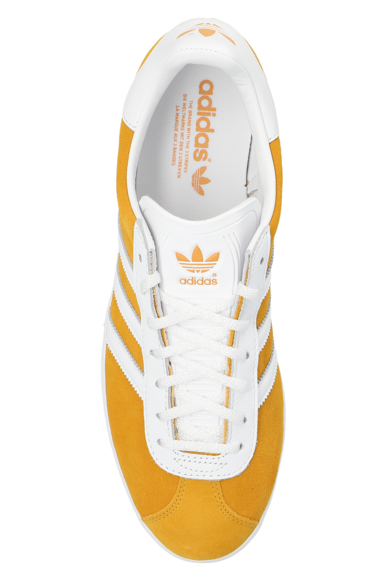 Adidas originals gazelle 2024 sneakers in mustard yellow